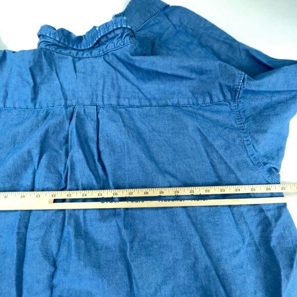 Bulwark Flame Resistant Shirt Mens XXL-RG Blue Denim Button Down ARC Rating 7.7 - Picture 11 of 13